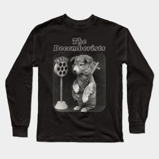 The Decemberists / Music Dog Long Sleeve T-Shirt